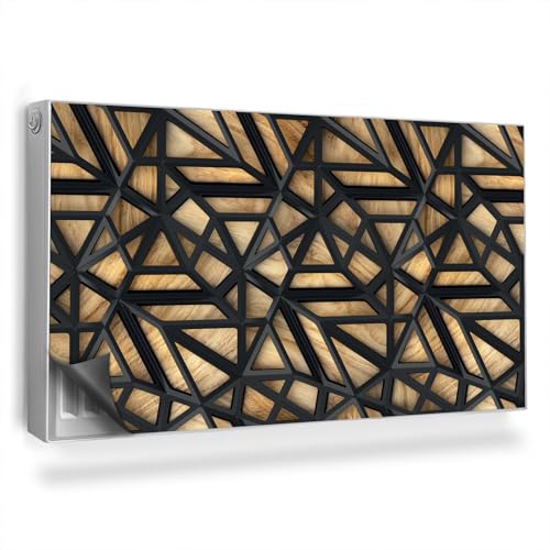 Protector Magnético 110x60 Cubierta Radiador Panel Decorativo Abstracción Industrial 2
