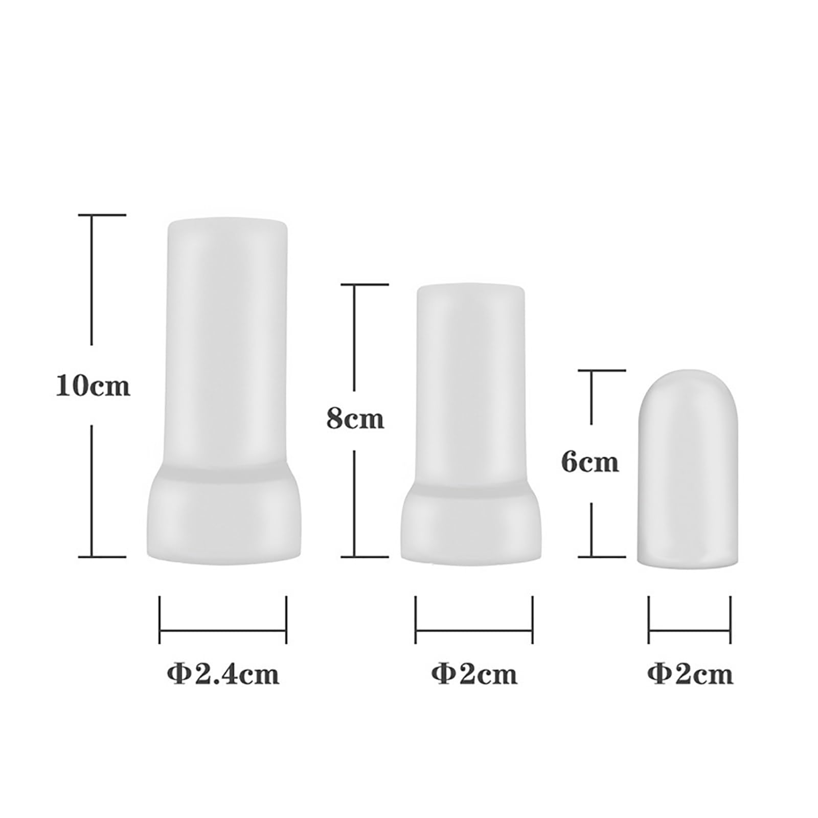 Bomba de pene de 3 tamaños, extensor pene, agrandador y engrosador por vacío, kit succión for crecimiento y estiramiento, masturbador, juguete for la erección hombres (juego completo)