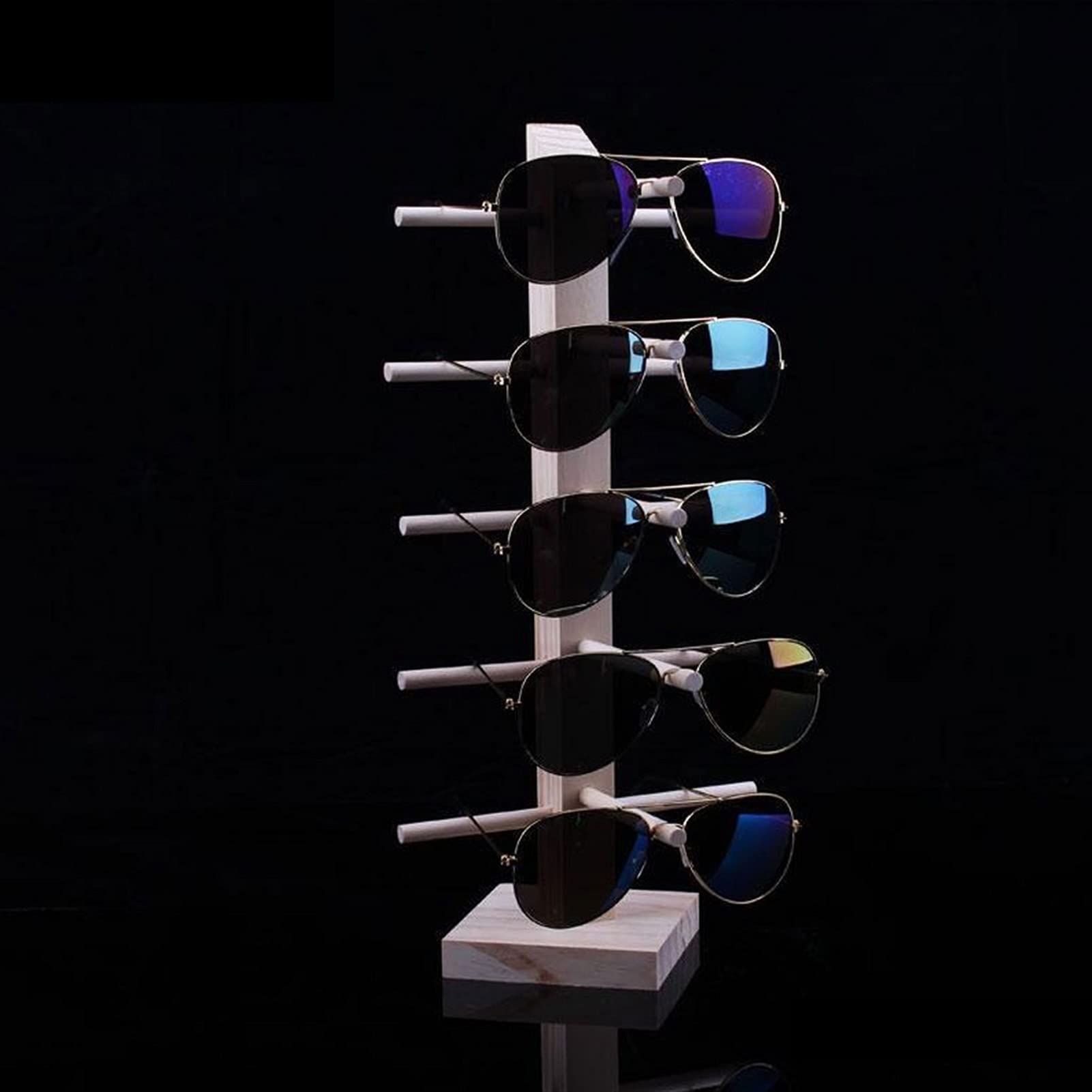 Gafas de sol soporte organizador y armario de almacenamiento creativo de joyas