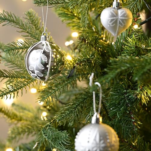 Victor's Workshop Weihnachtskugeln 70tlg. Kunststoff Christbaumkugeln Weihnachtsdeko Weihnachtsbaum Dekoration Set Plastik Ornament mit… – Ansicht 4