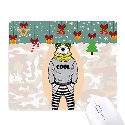 Tapis de souris chien aquarelle anti-glisse pour grand bureau
