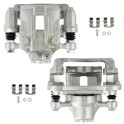 Image of SCITOO 19B6390A 19B6391A Rear Left & Right Disc Brake Calipers Assembly w /Bracket For Hyundai For Sonata 2015-2019,For Kia For Optima 2016-2020