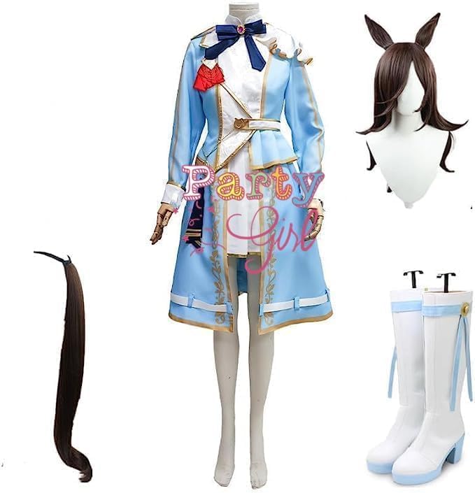 α1 ウマ娘 チャイナ服 ライスシャワー&ミホノブルボン スリーブ&プレイ