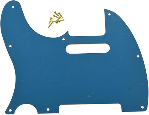 Miniatura 54 de KAISH 8 agujeros Tele Guitarra Golpeador TL Pick Guard Scratch Plate para Estados Unidos/México Telecaster/Tele Negro 1 Capa