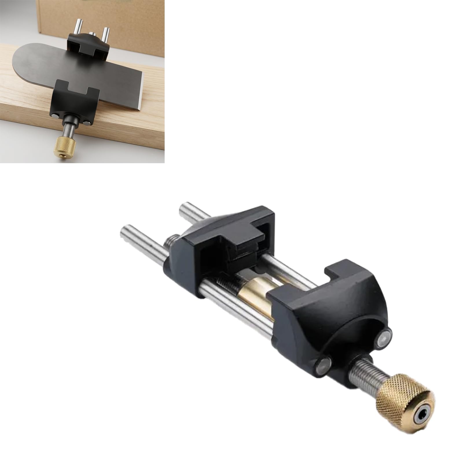 Angle Jig for Side Clamping Honing Guide compatible with Veritas – Precision Sharpening Tool for Woodworking, DIY Blade Alignment, Stable Angle Support