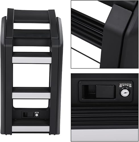 Miniatura 5 de CHEDA Escalera de acceso lateral para portaequipajes lateral compatible con Land Rover Defender 110 2020-2023Land Rover Defender 90 2021-2023