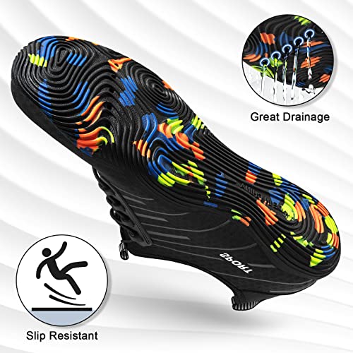 Image of ATHMILE Water Shoes for Men Women River Swim Beach Pool Adult Quick Dry | Aqua Socks Barefoot Lake Hiking Surfing Sport Yoga Boating Kayaking Camping Cruise Ship Essentials