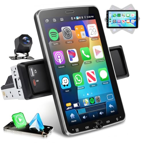 Radio para auto Hodozzy con pantalla táctil de 10 pulgadas miniatura 1