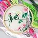 BIHRTC 2 Pairs Sewing Scissors Vintage European Style Flower Pattern Needlework Embroidery Stainless Steel Scissors Tailor Craft Scissors (Copper+Copper)