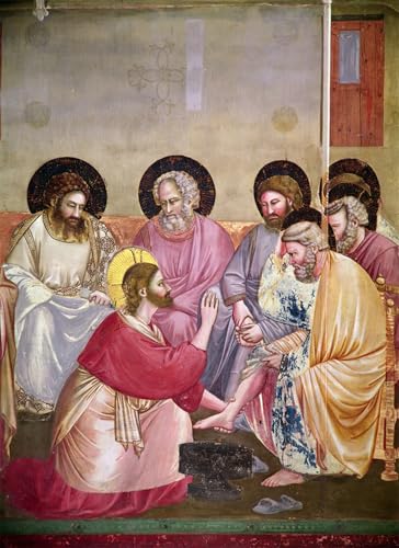 Tableau Le Christ Giotto toile inspirante pour une atmosphere de chambre sereine