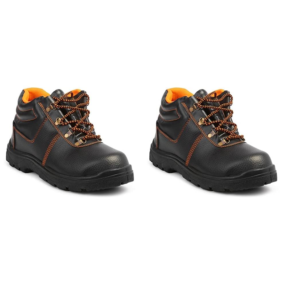 NEOSAFE Spark A5005 PVC Labour Safety Shoes (8, Black) (B0813RJ727) Amazon Price History, Amazon Price Tracker