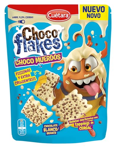Choco Flakes Choco Muerdo con Chocolate Blanco 100g ZIP