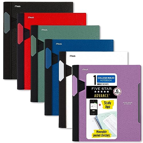 Carnet à spirale Five Star pour prendre des notes à l'université