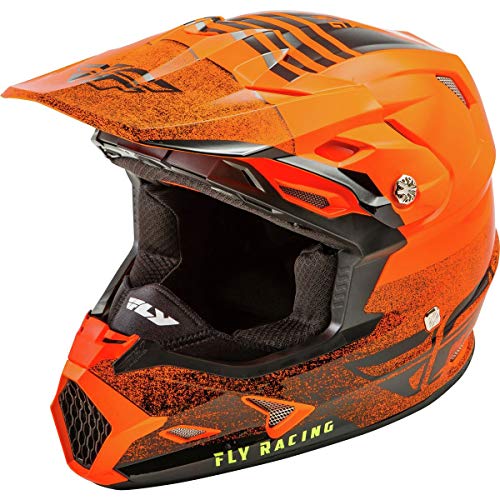 Fly Racing 2020 Youth Toxin Cold Weather Helmet With Mips (Large) (Hi-Viz Orange/Black) #TOP7