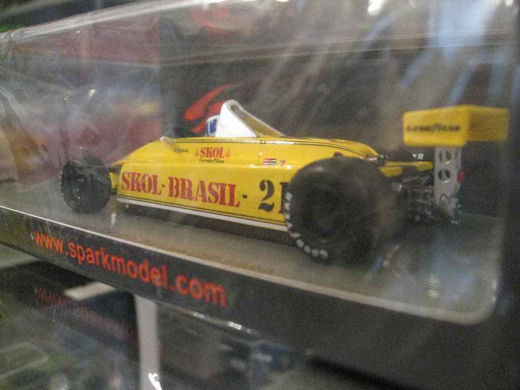 スパーク 1/43 フィッティパルディF8 K.ロズベルグ 1980イタリア