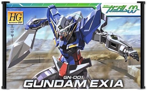 Mobile Suit Gundam 00 Exia Anime Fabric Wall Scroll Poster (28"x16") Inches