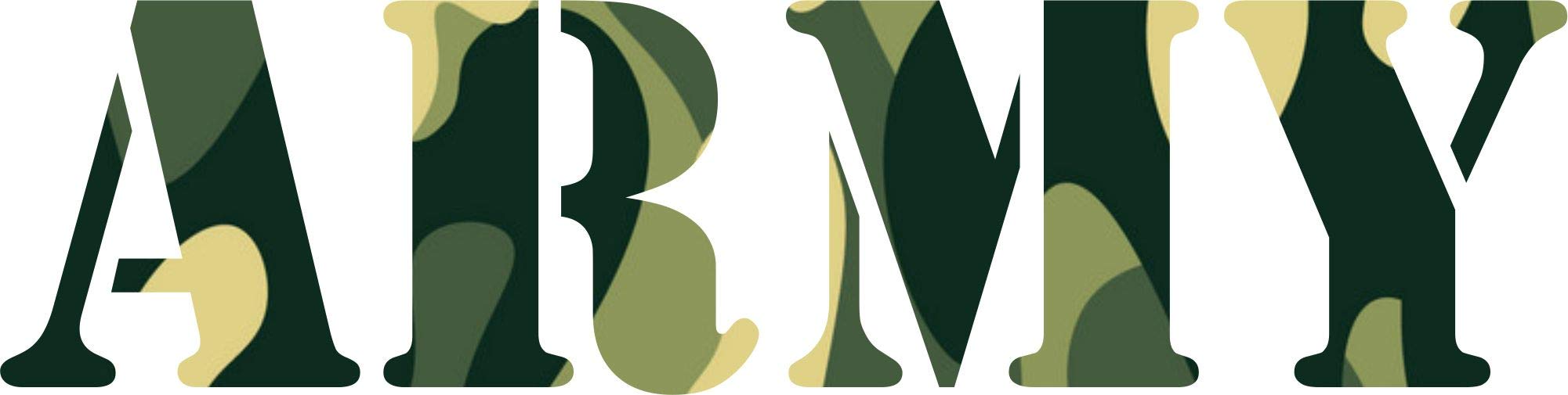 Vinyl Army Window Car Sticker