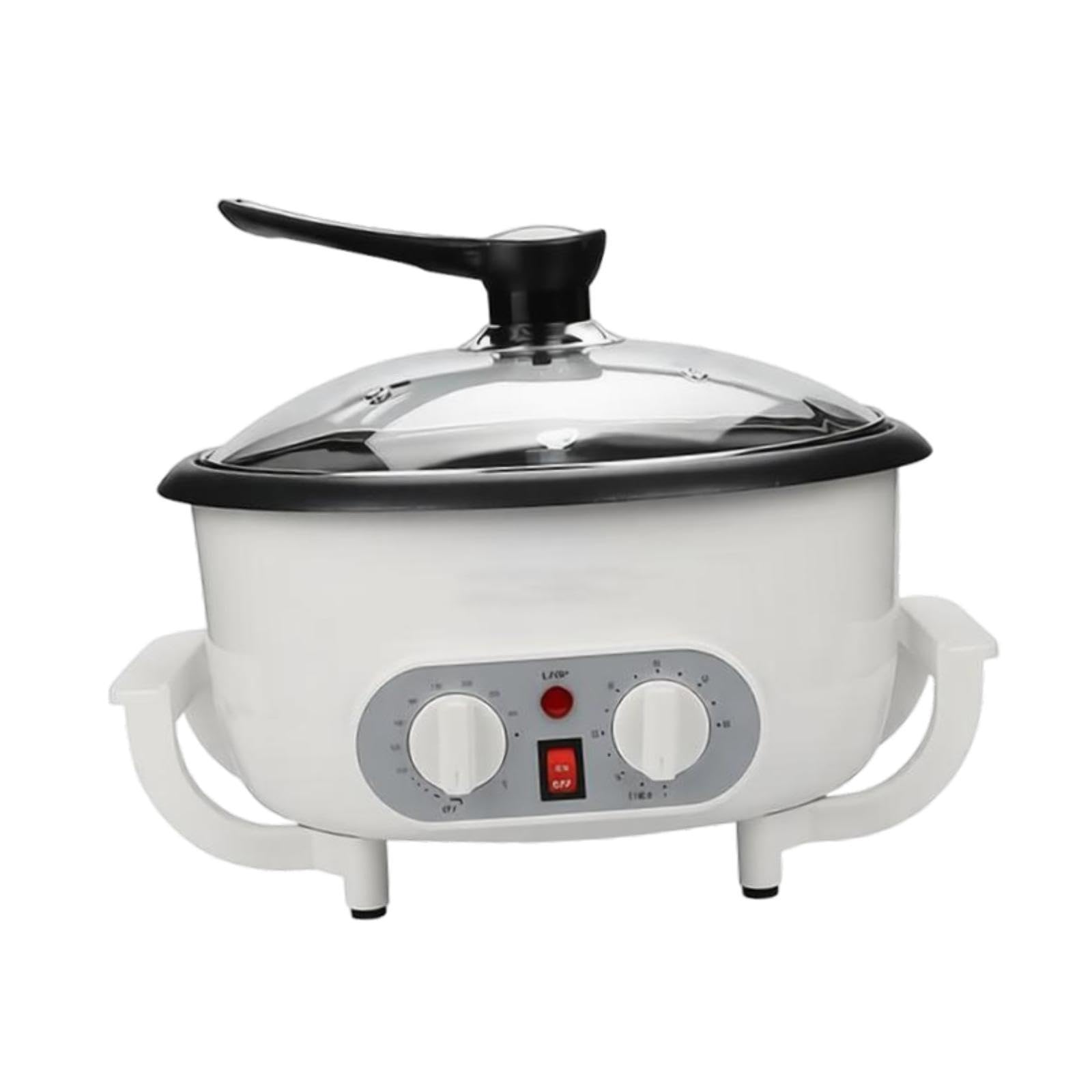 Kleiner Kaffeebohnenröster 220V, Einstellbar für Trockenfrüchte, Erdnüsse,
