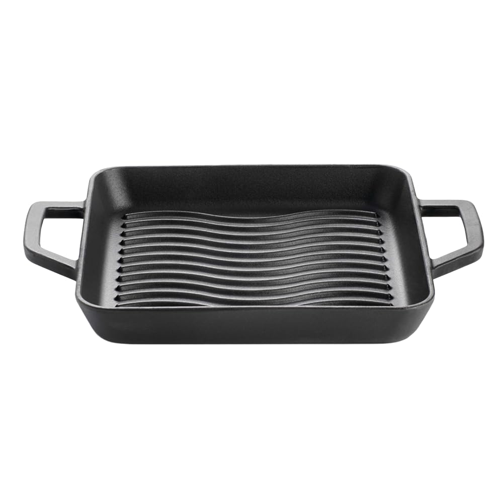 Napoleon Grillpfanne Gusseisen Quadratisch 25 x 25 cm