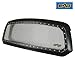 EAG Rivet Mesh Complete Grille Replacement with Matte Black ABS Shell Fit for 13-18 Ram 1500