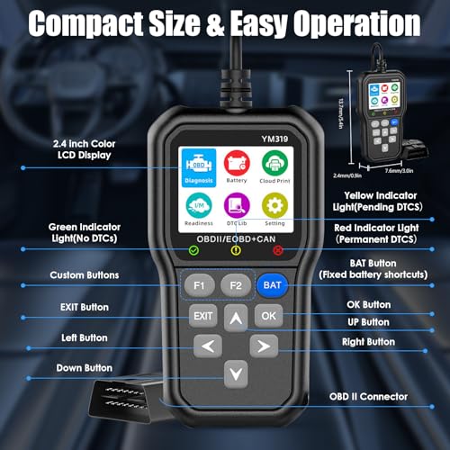 Escáner OBD2 coche para apagar el testigo del motor y evitar averías 7