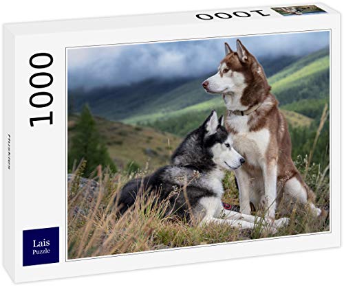 Preisvergleich Produktbild Lais Puzzle Huskies 1000 Teile