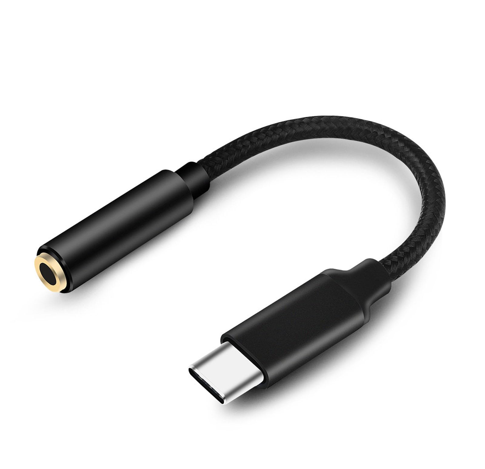 typec回転ヘッドフォンアダプタアンドロイド携帯電話聴くtype-c回転3.5 mmオーディオ変換ヘッドインタフェース,通話/量調節/音楽高強度Nokia/Samsung スマートフォンなどType-Cデバイス