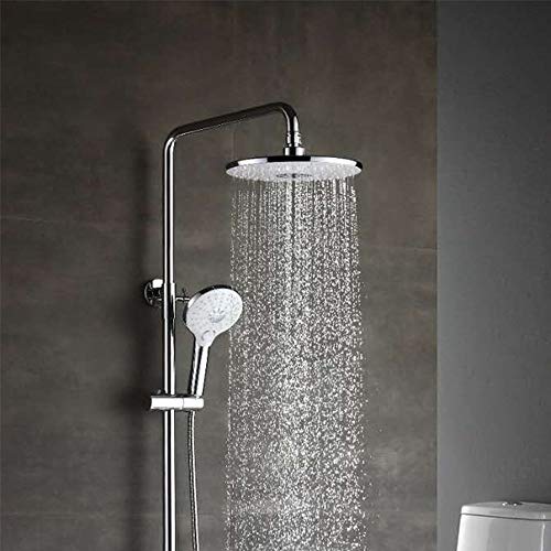 Système de douche douchette carrée à main et robinet