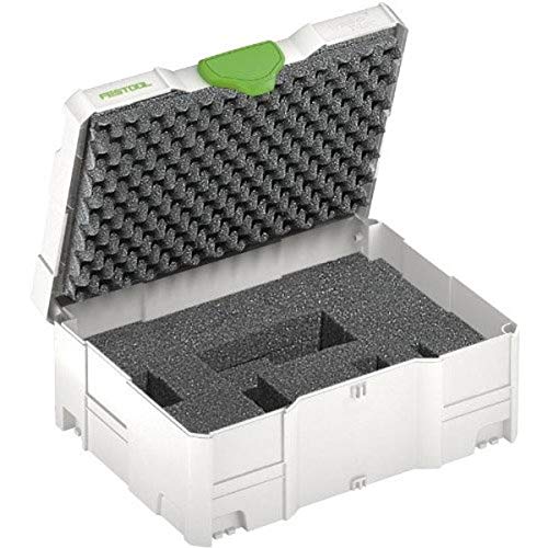 Festool 497693 SYS 1 Vari Systainer With Customizable Foam Insert, Systainer 1