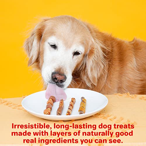 Hartz 032700159078 Oinkies Chew Bones With Real Chicken Breast, Rawhide Free Dog Treats thumb #7