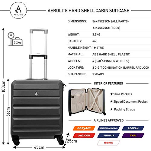 cabin suitcase 56x45x25