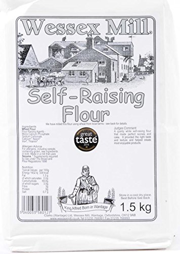 Wessex Mill Flours (Wessex Mill Self Raising Flour 2x1.5kg Pack)