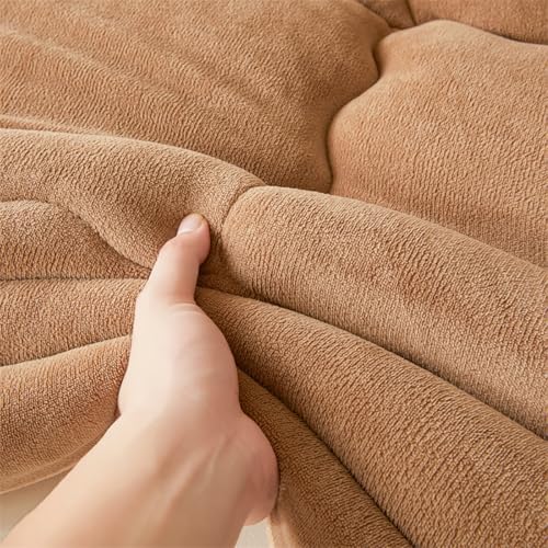Edredón Nórdico Reversible ZTGL Manta Grande de Invierno para Sofá y Dormitorio Confortable 5