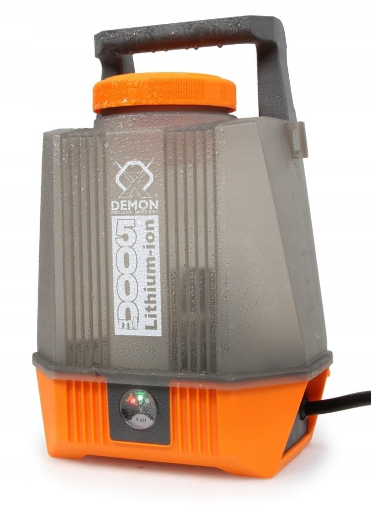Atomizzatore Irroratore Nebulizzatore Elettrico a Spalla Zaino | da 5 Litri | Batteria Integrata 12V 2,5Ah | Pressione di Esercizio 1-4,5 Bar