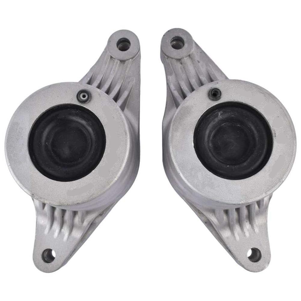 Ysmayqaaa Onecolor Front Engine Mount Set Compatible With Maserati Ghibli 2014-2017 Quattroporte 2013-2016 Awd Replaces 670003629 670003628