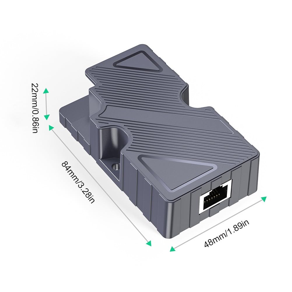 Convertidor de 150 W DC Boost para Starlink V2 12 V a 48 V PoE Inyector & Dish adaptador de cable para autocaravana, coche, red marina