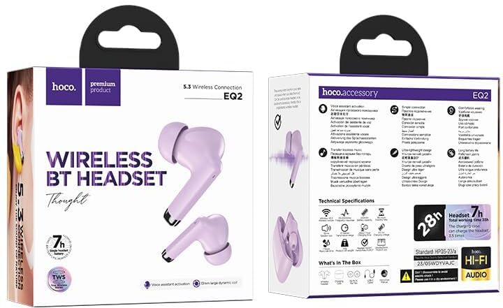 HOCO EQ2 Charging Case with USB-C port