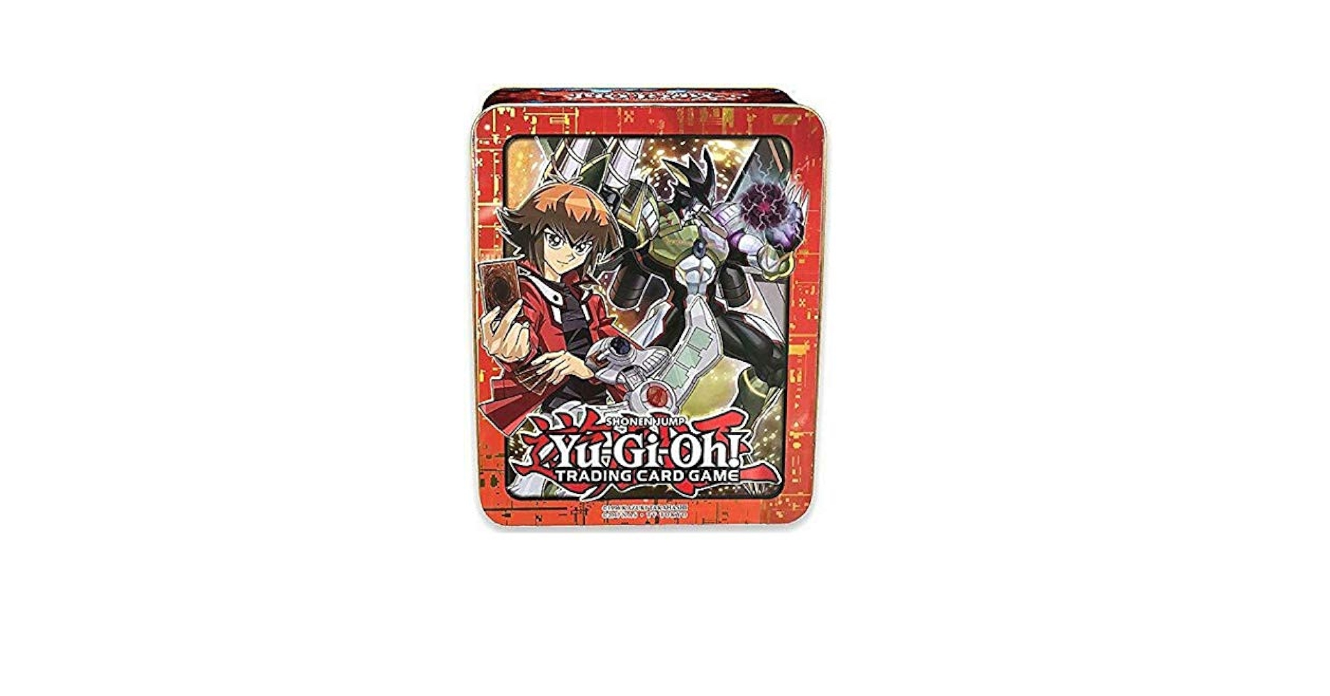 遊戯王　MEGA TIN 2018 遊城十代 Amazon.com: Yugioh 2018 Mega Booster Packs Tin: Jaden : Toys