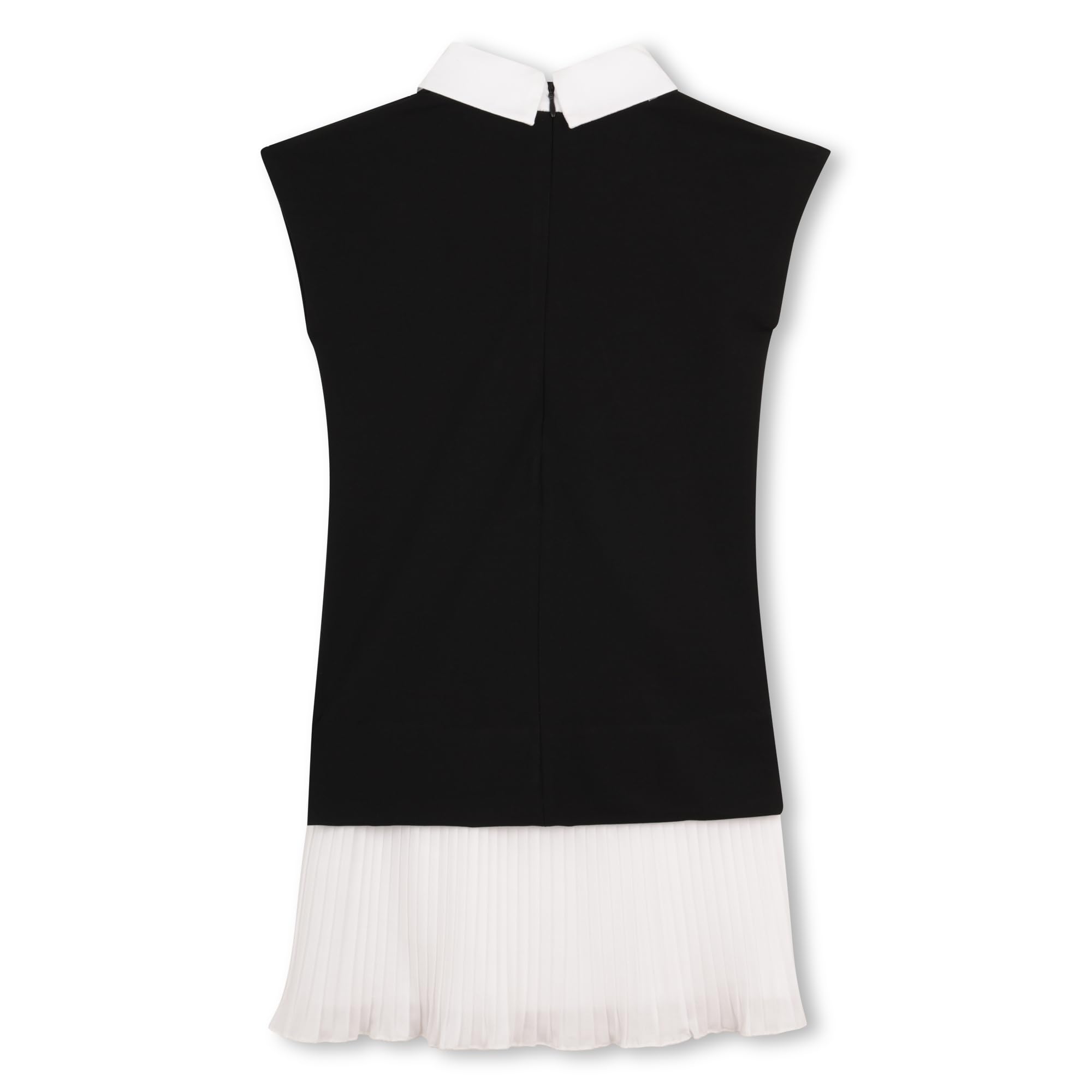 Karl Lagerfeld Vestido para niña, Negro, 8 años