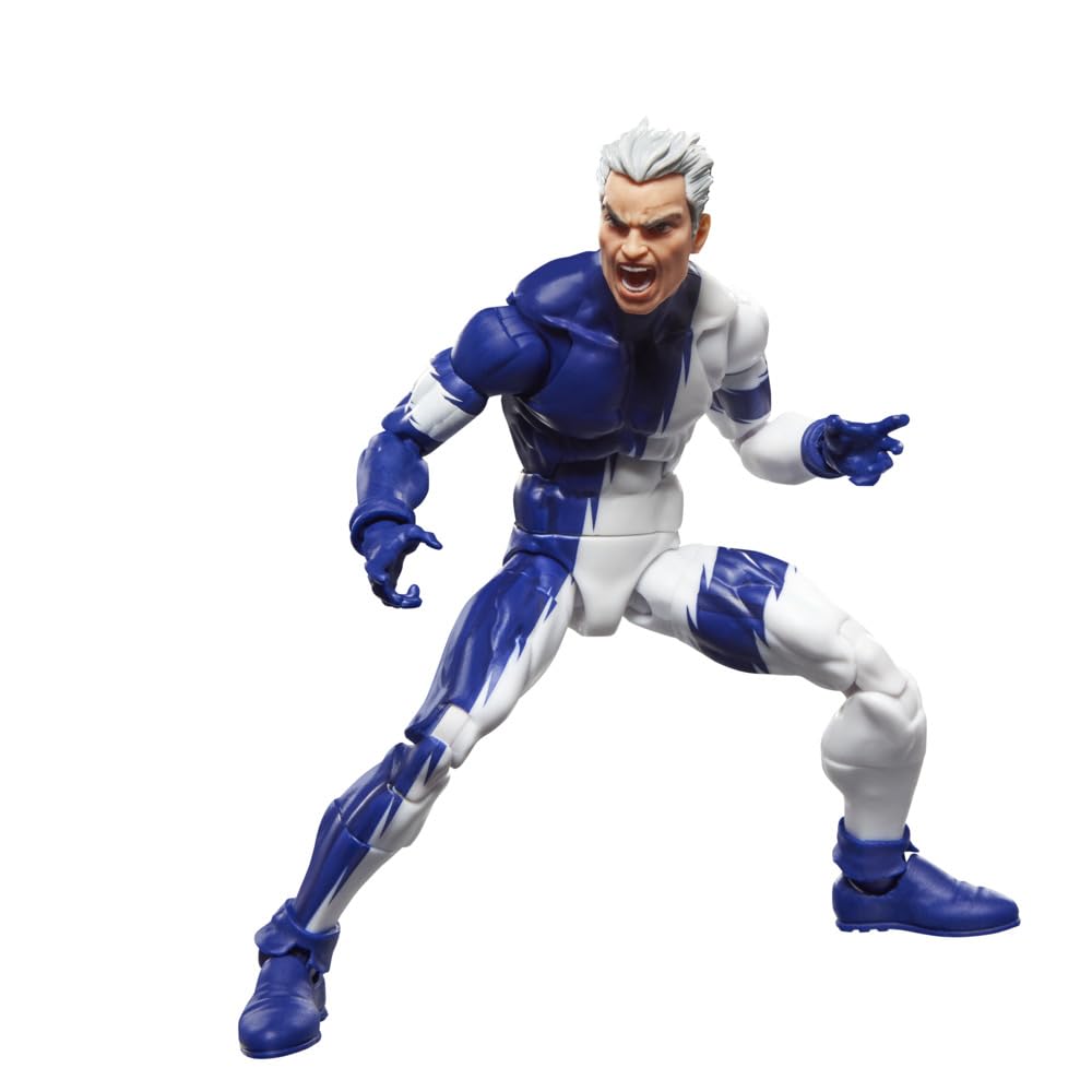 Marvel Legends Series, Black Widow y Quicksilver, Avengers: The Crossing, Figuras coleccionables de 15 cm inspiradas en los cómics
