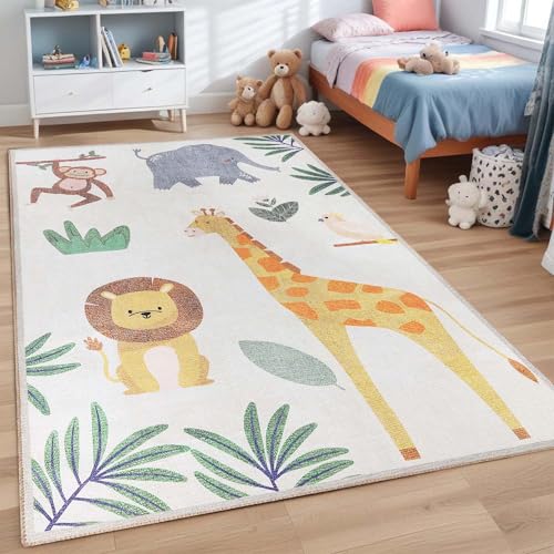 Tapete Bluenilemills interior 4' x 6' color marfil