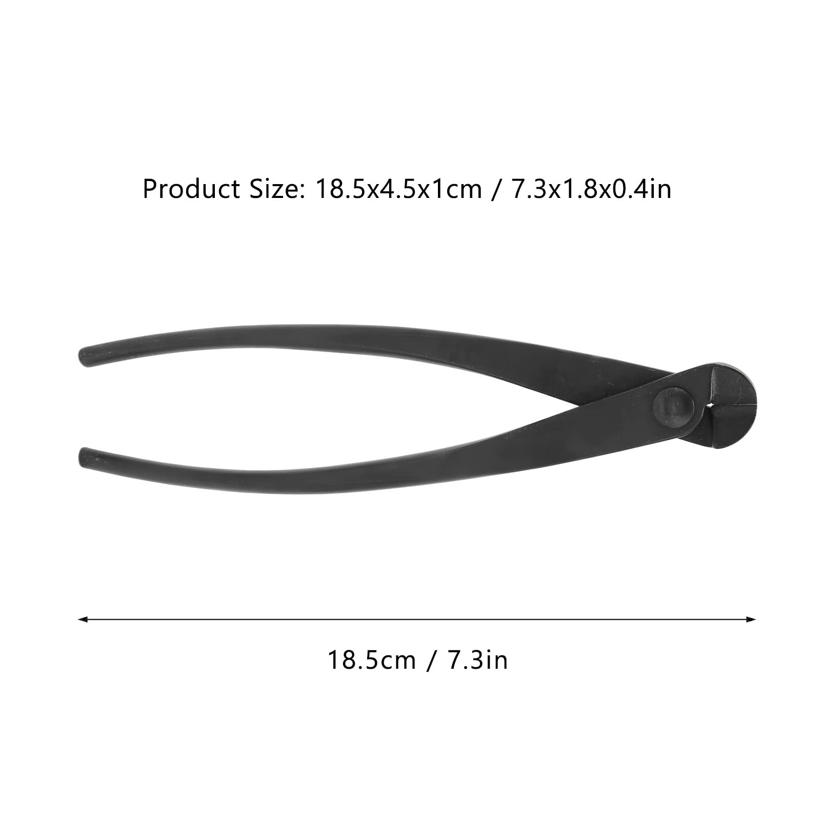 Yuecoom 185mm/7.2inch Bolt Cutter, Small Mini Bolt Cutter for Wire with Soft Rubber Grip Gardening Bonsai Tools for Bonsai Modeling