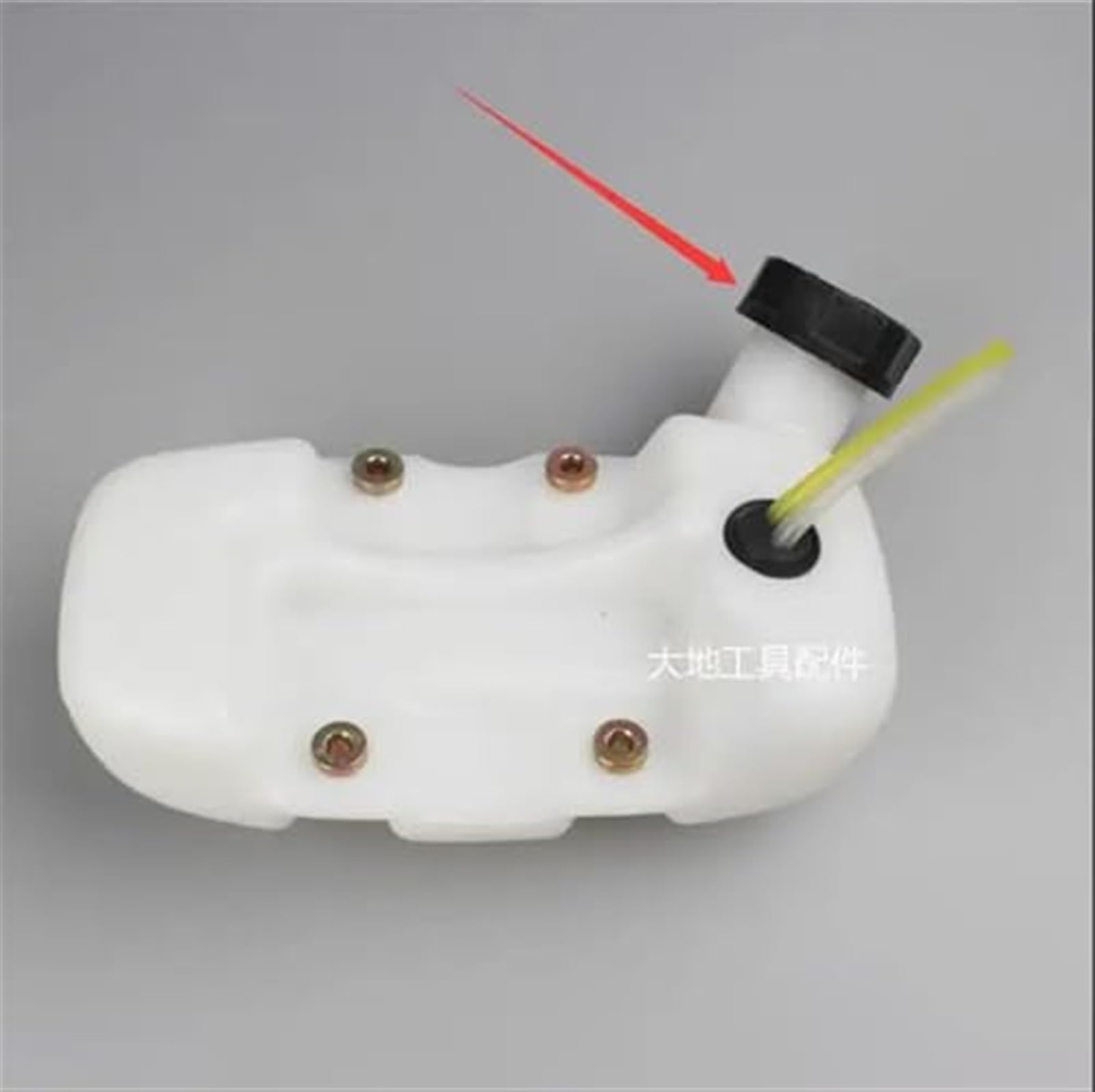 CONJUNTO DE TANQUE DE COMBUSTIBLE G4L PE, for Zenoah, CONJUNTO DE MANGUERA DE TAPA DE RECORTADORA G4LS RAMMERS OCHAI R8 Tapa del depósito de combustible de la motosierra(BLACK Forward Directio