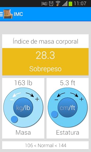 IMC - Índice de Massa Corporal Calculadora