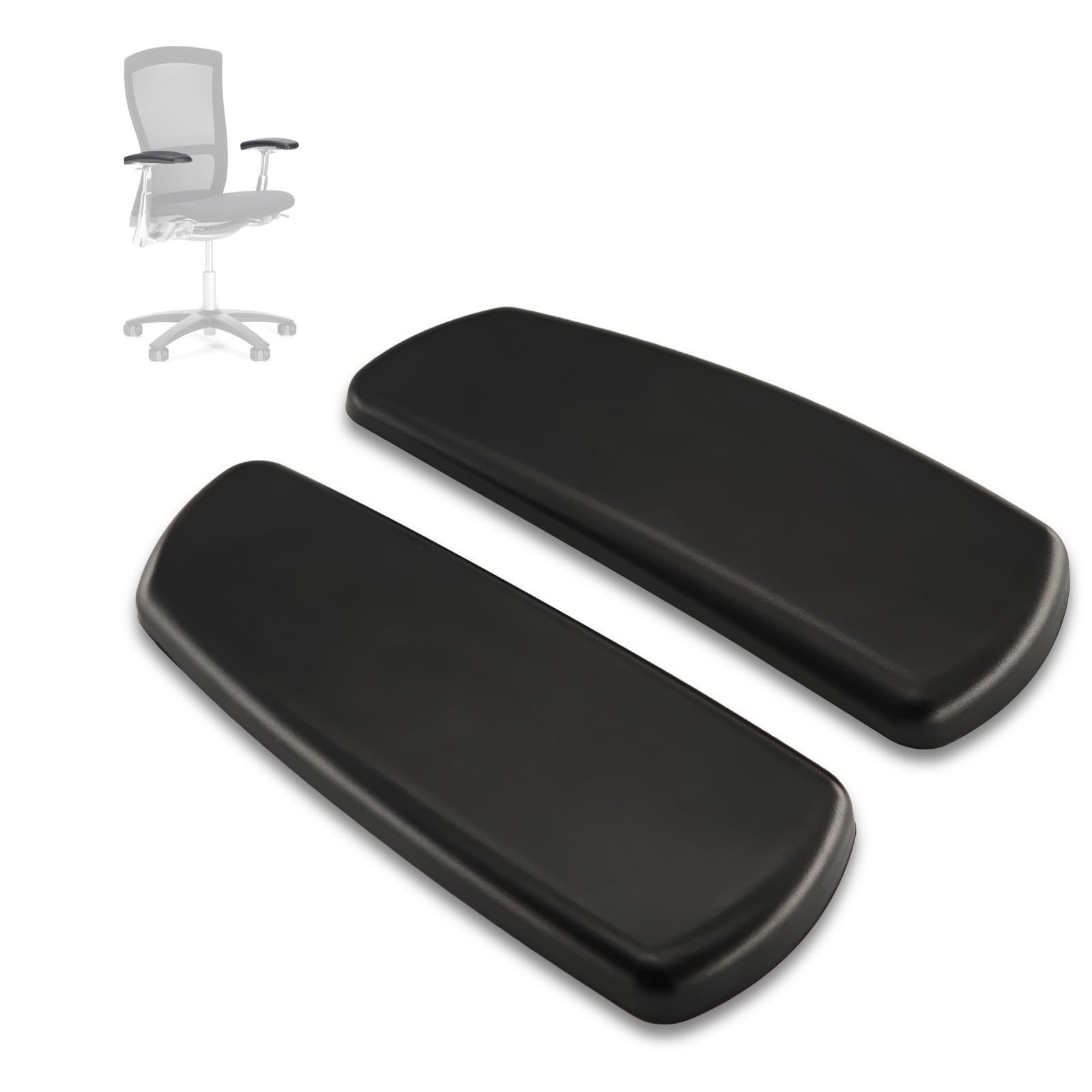 YENANA Office Chair Arm Pads for Knoll Life - High Performance Replacement Arm Rests & Office Chair Parts