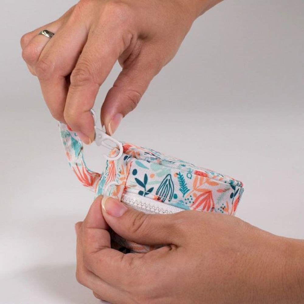 Miniland Thermibag 350 ml. Custodia isotermica con manico per appenderla e trasportarla facilmente. Ideale per biberon o termos. Collezione Mediterranean.