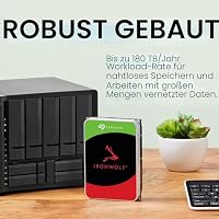 Seagate IronWolf NAS interne Festplatte 3TB HDD, 3.5 Zoll, 5900 U/Min, CMR, 64 MB Cache, SATA 6GB/s, silber, inkl. 3 Jahre Rescue Service, ST3000VN007 – Ansicht 6