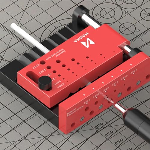 Gabarit de perçage pour tourillons autocentrant en métal réglable - 5