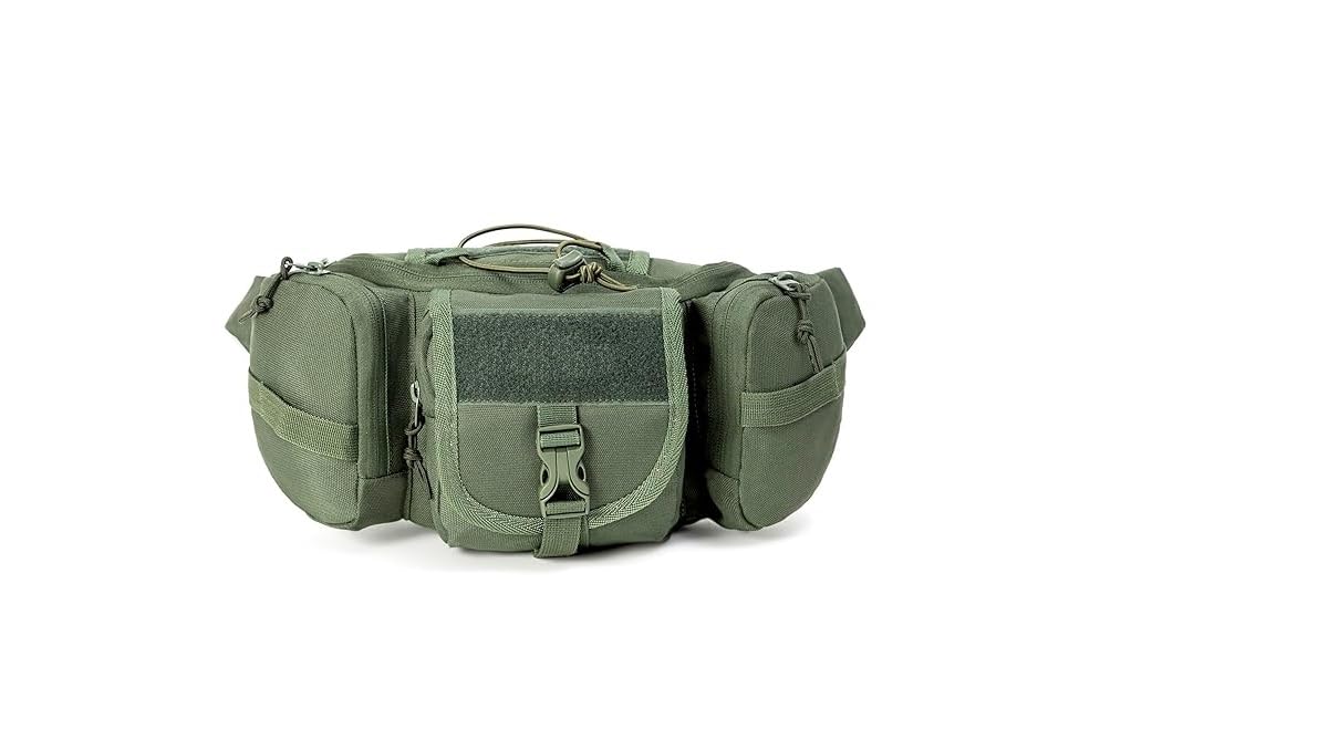valea Tactical Waist Pack and Fanny Bag for Men & Women | Lightweight & Durable | for Travel, Hiking & Outdoor