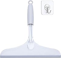 TreeLen 10'' Shower Squeegee for Glass Doors & Mirrors - Streak-Free Rubber Blade, Rust-Proof Plastic Wiper for Bathroom, Windows & Car